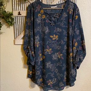 Maurices Floral Blouse